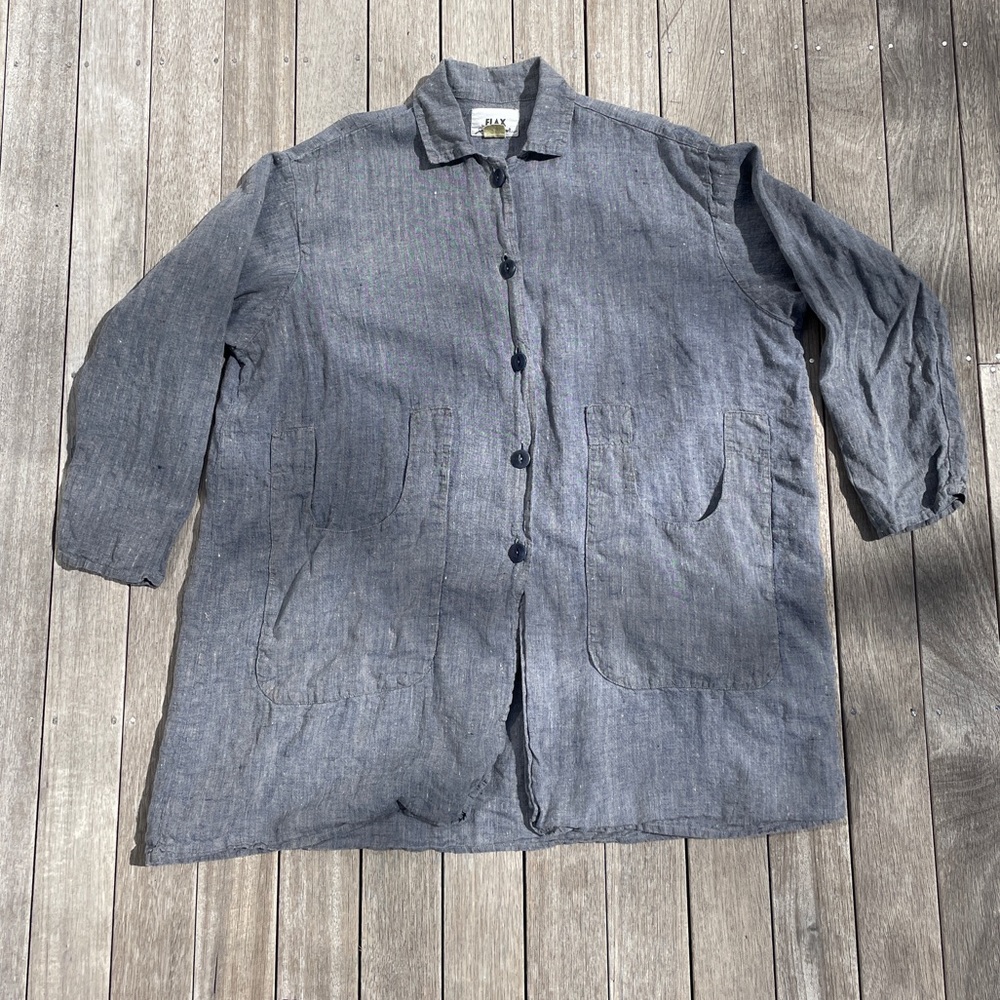 FLAX Chore Coat Duster